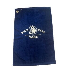 Mule Days Bishop California Vintage Golf Bag Towel 25inL x 16inW